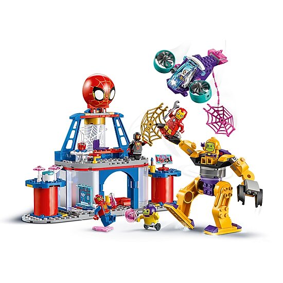 LEGO® Marvel Team Spidey Web Spinner Hedquarters 10794 Building Set 193-pc.