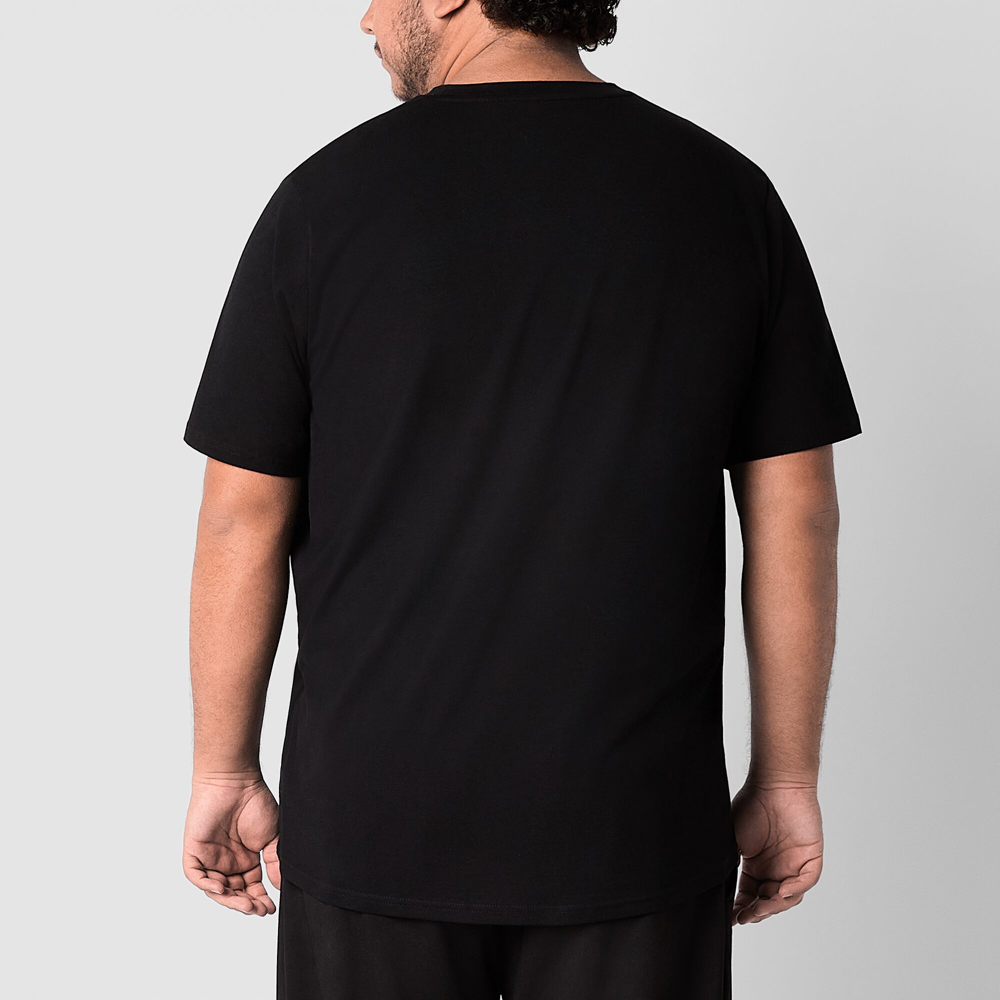Stylus Mens V Neck Short Sleeve Big and Tall T-Shirt