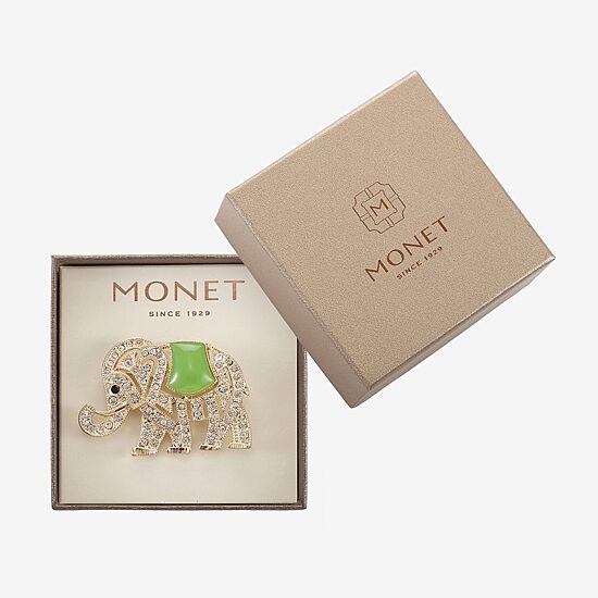 Monet Jewelry Elephant Pin