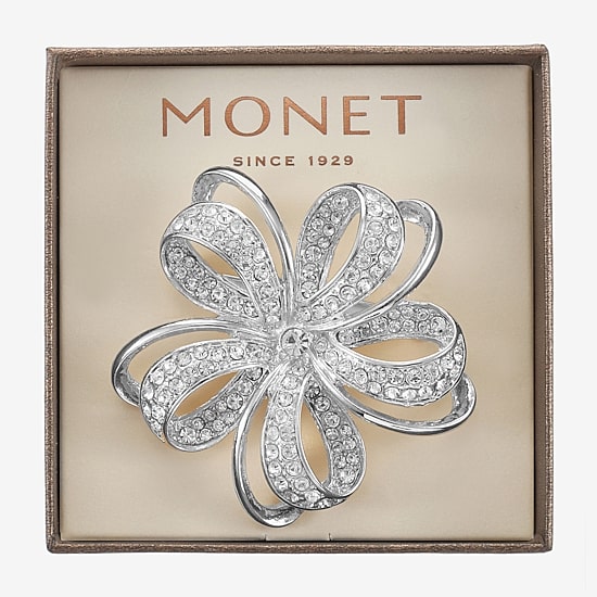 Monet Jewelry Crystal Pin