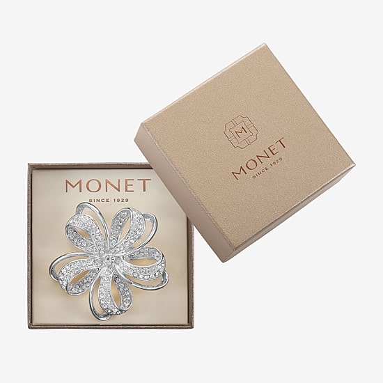 Monet Jewelry Crystal Pin