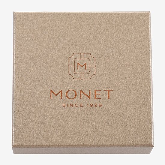 Monet Jewelry Gold Tone Compact Mirror