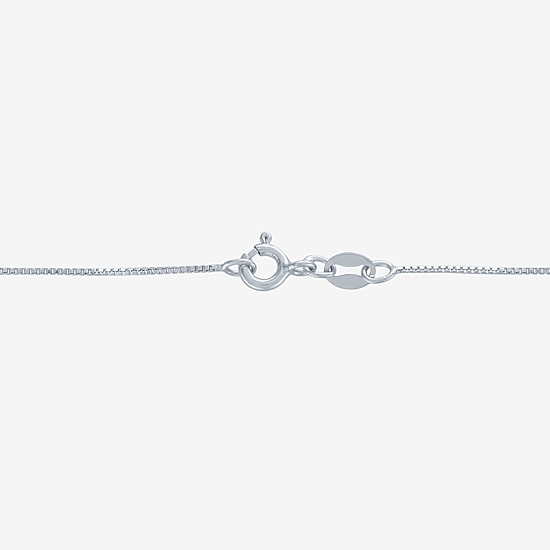 Si2-I1/G-H Womens 1 CT. T.W. Lab Grown White Diamond Sterling Silver or 14K Gold Over Silver Round 18 Inch Pendant Necklace