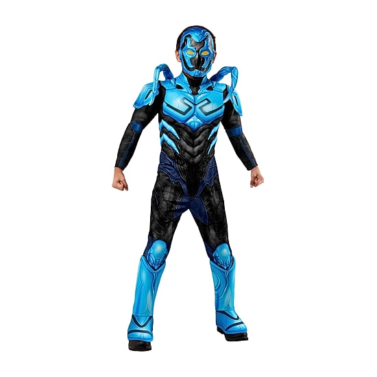 Little & Big Kid Boys Deluxe Blue Beetle 3-pc. Costume