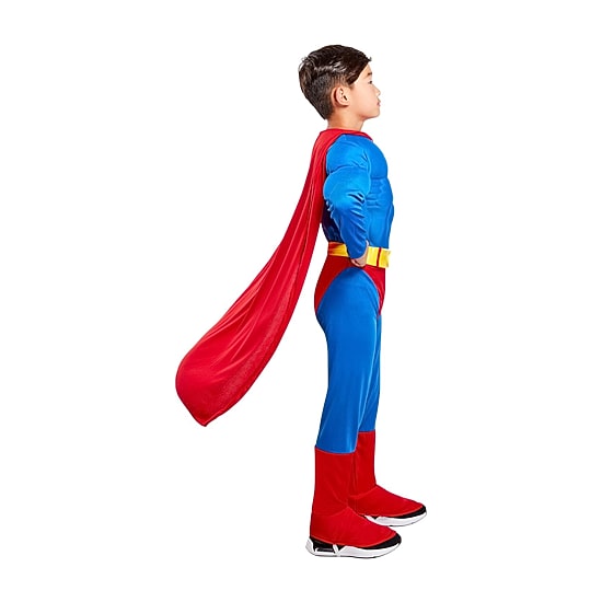 Little & Big Kid Boys Deluxe DC Comics Superman 3-pc. Costume