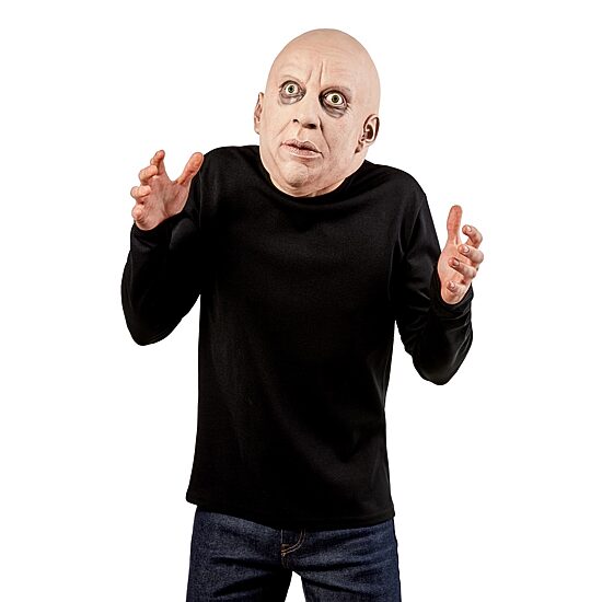 Mens The Addams Family Uncle Fester Mask Costume Accessory
