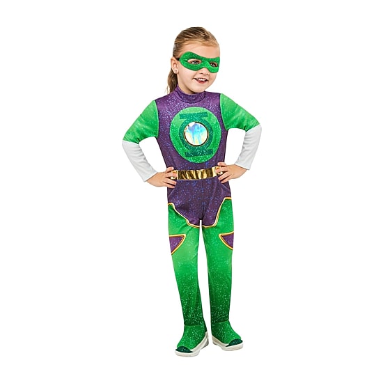 Toddler Girls League Of Super Pets: Green Lantern DC Comics 2-pc. Costume