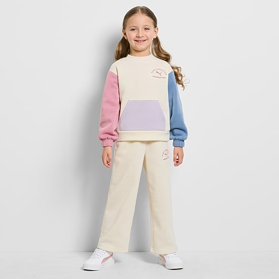 PUMA Little Girls Fleece 2-pc. Pant Set
