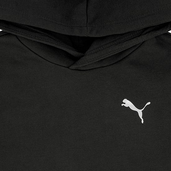 PUMA Big Kid Girls Long Sleeve Fleece Active Hoodie