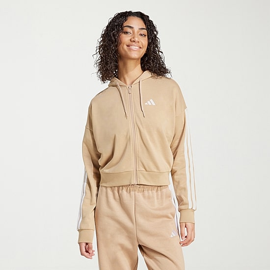 adidas Womens Long Sleeve Zipper Active Hoodie