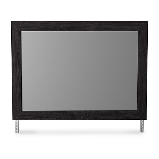 Signature Design by Ashley Belachime 42" Bedroom Dresser Mirror in Charcoal
