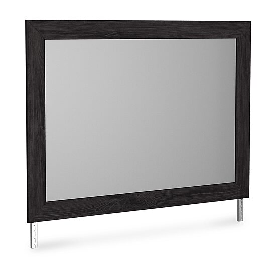 Signature Design by Ashley Belachime 42" Bedroom Dresser Mirror in Charcoal