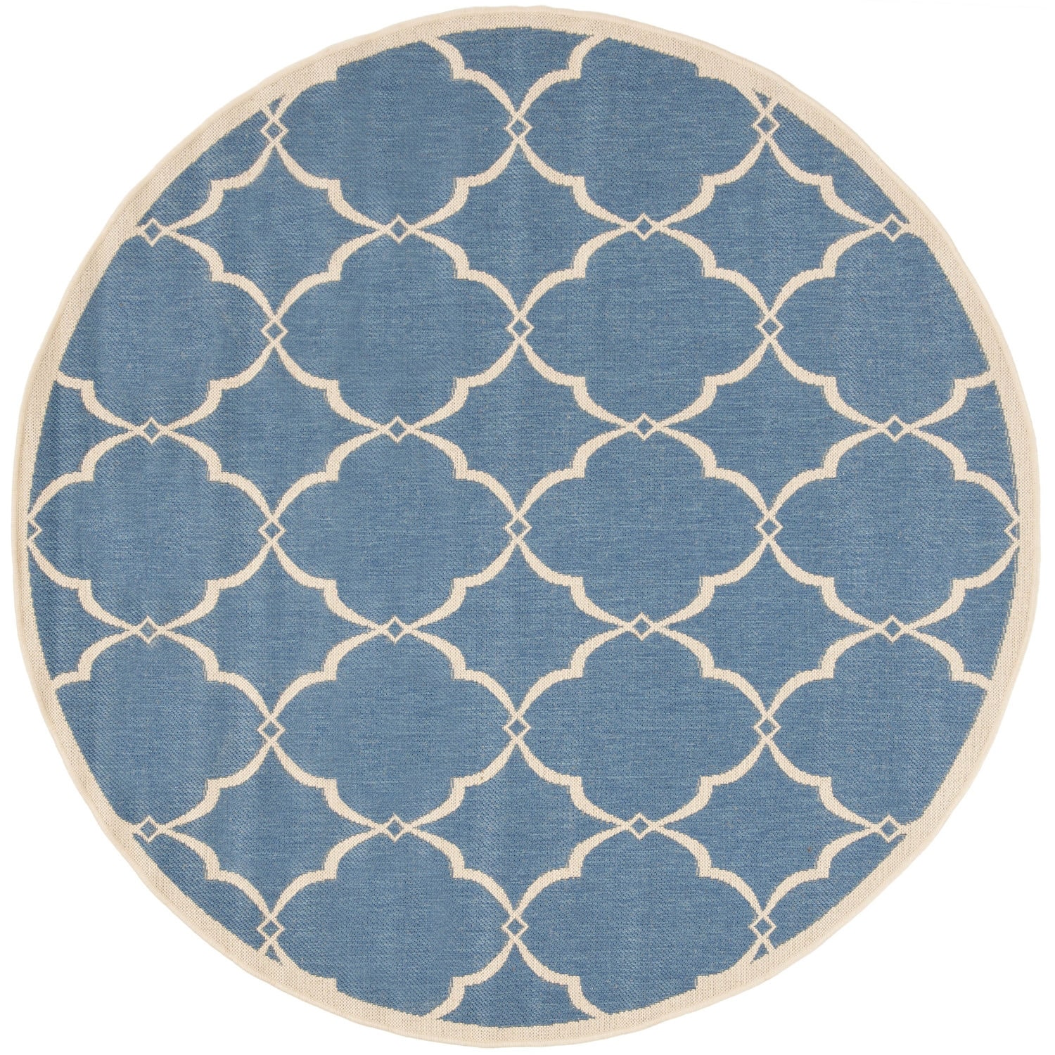 Safavieh Linden Collection Dina Geometric Round Area Rug