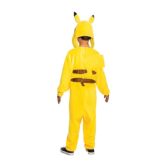 Little & Big Kid Boys Pikachu Classic Pokemon Costume Set