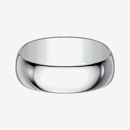 Mens 8MM 10K Gold Wedding Band