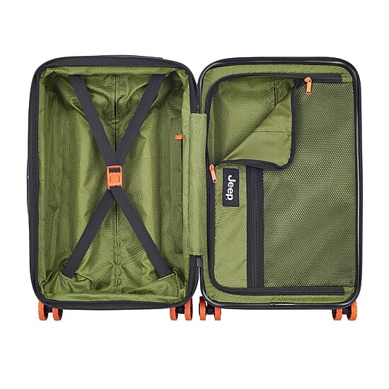 Jeep 20 Inch Hardside Expandable Carry-On Spinner Luggage