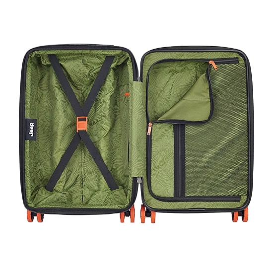 Jeep 20 Inch Hardside Expandable Carry-On Spinner Luggage