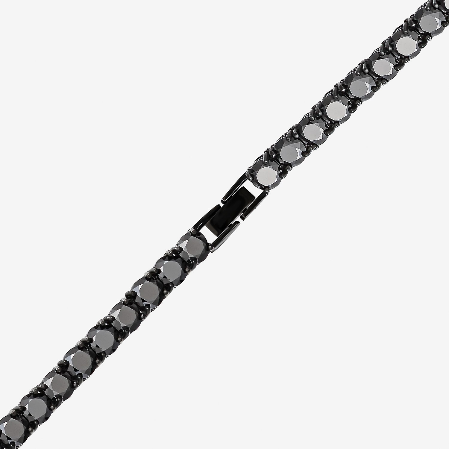 Shaquille O'Neal XLG™ Mens Cubic Zirconia Stainless Steel 22 Inch Tennis Necklace
