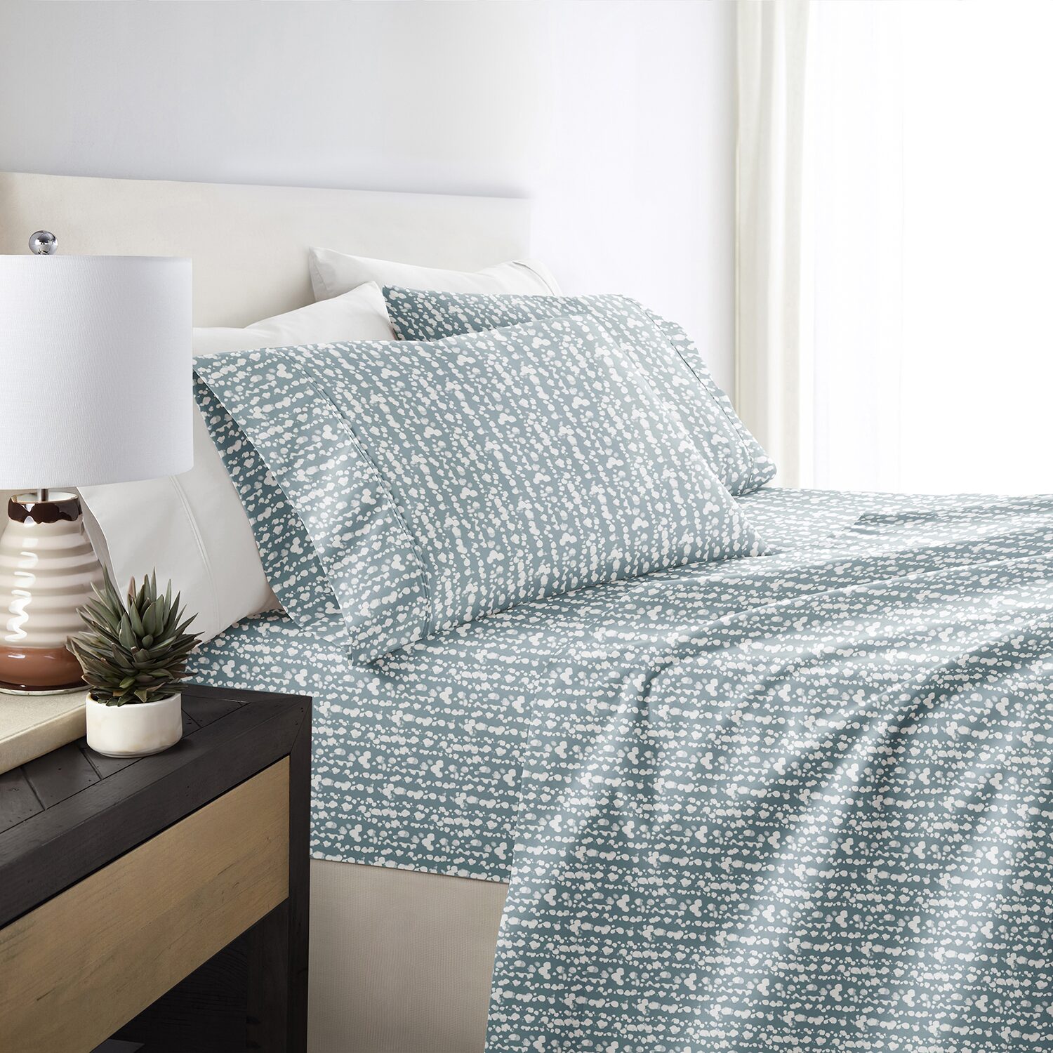 Casual Comfort 4-Pc Ultra Soft Pattern Sheet Set