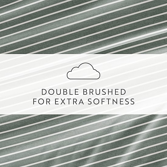 Casual Comfort Distressed Awning Patterned Sheet Set