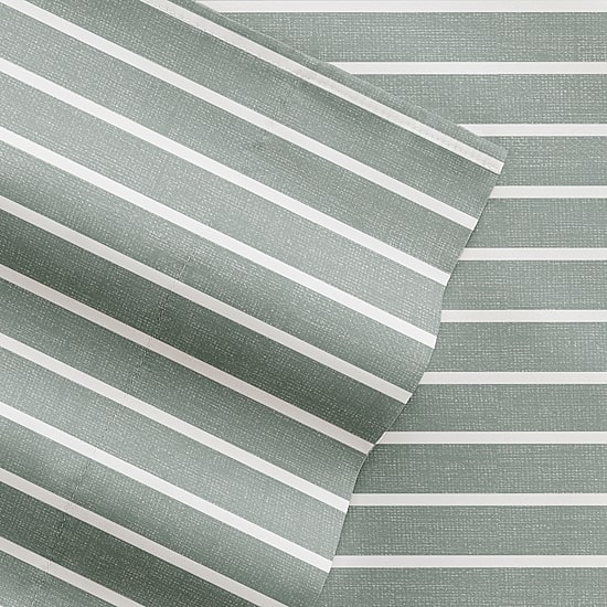 Casual Comfort Distressed Awning Patterned Sheet Set