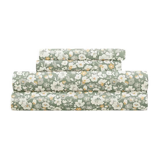 Casual Comfort Floral Dream Patterned Sheet Set