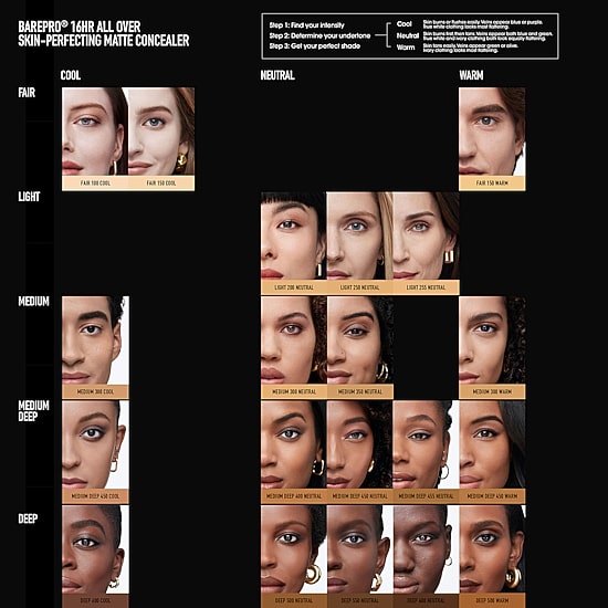 bareMinerals Barepro 16hr All Over Skin-Perfecting Matte Concealer Mineral SPF 25