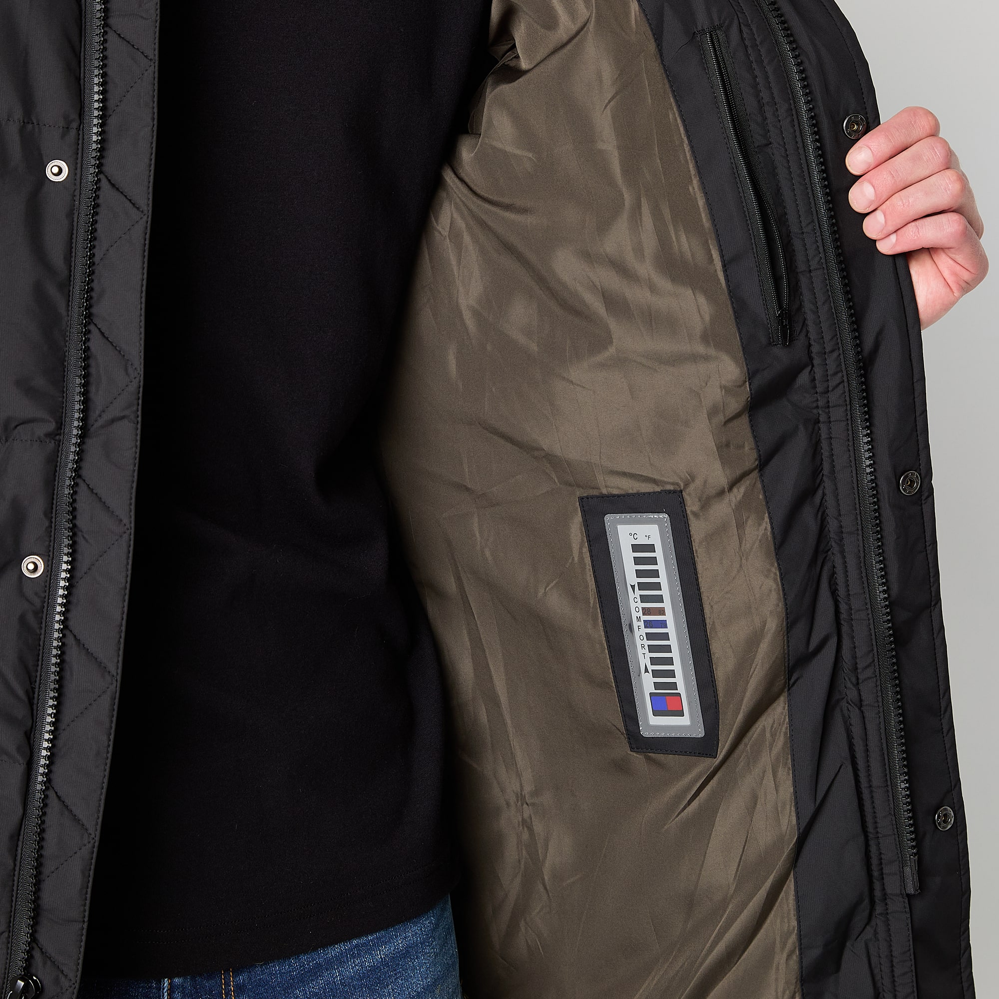 Victory Mens Hooded Heavyweight Parka