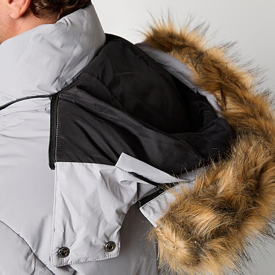 Victory Mens Hooded Heavyweight Parka