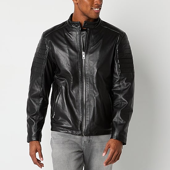 Victory Mens Leather Midweight Jacket