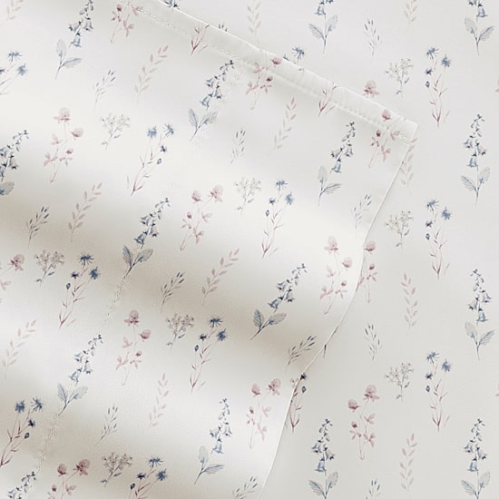 Casual Comfort Painted Meadow Patterned Sheet Set