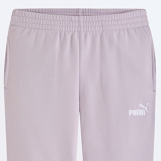 PUMA Big Kid Girls Cinched Regular Fit Fleece Jogger Pant