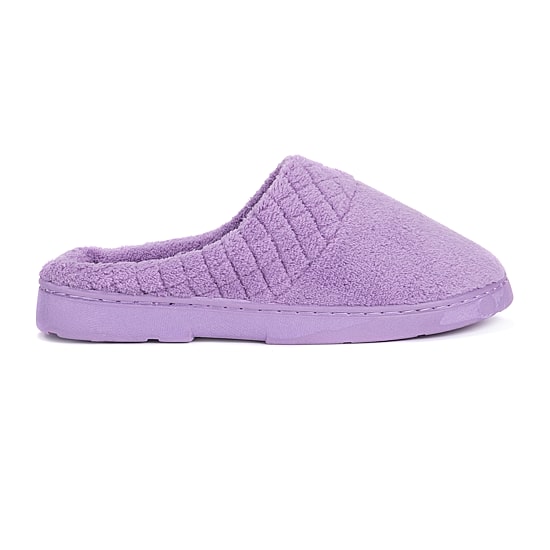 Muk Luks Womens Micro Chenille Clog Slippers