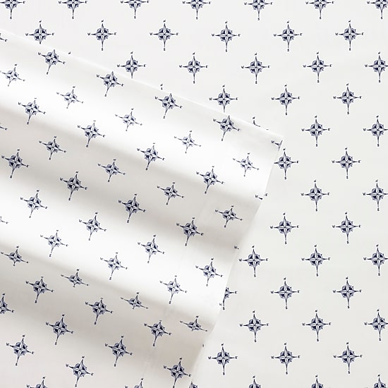 Poppy & Fritz Compass Deep Pocket Sheet Set