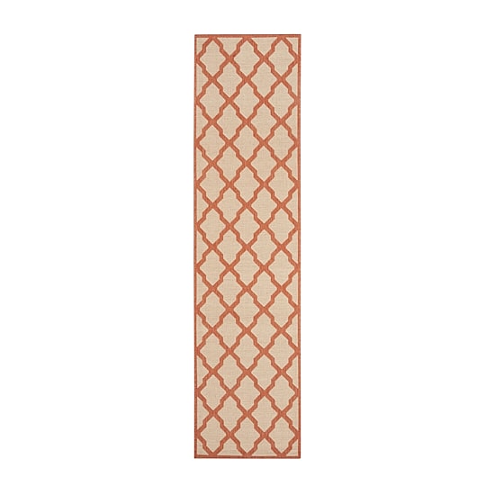 Safavieh Linden Collection Neasa Geometric RunnerRug