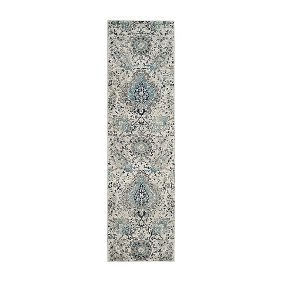 Safavieh Madison Collection Baldric Floral Runner Rug
