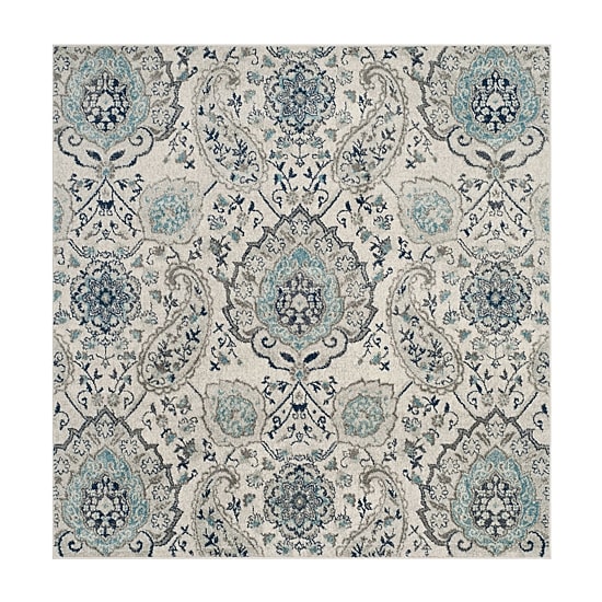 Safavieh Madison Collection Baldric Floral Square Area Rug