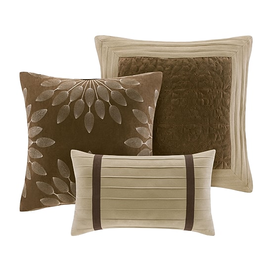 Madison Park Teagan 7-pc. Faux Suede Comforter Set