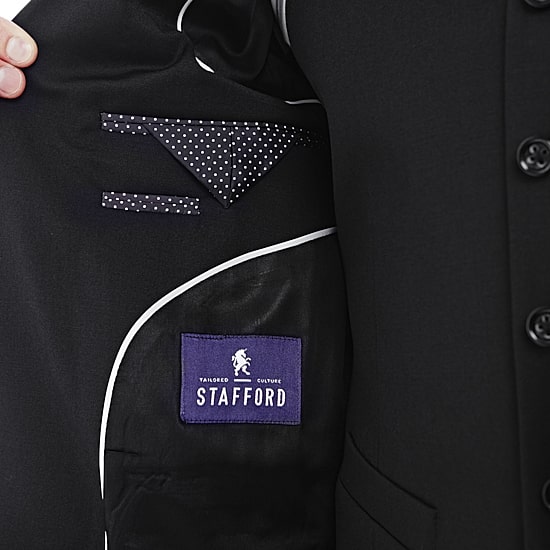 Stafford Executive 100% Wool Classic Fit Suit Jacket
