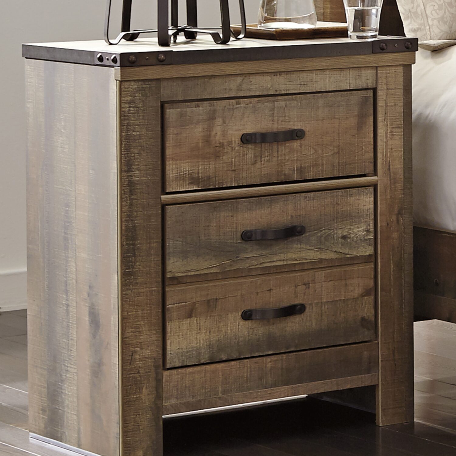 Signature Design by Ashley® Trinell Bedroom Collection 2-Drawer Nightstand