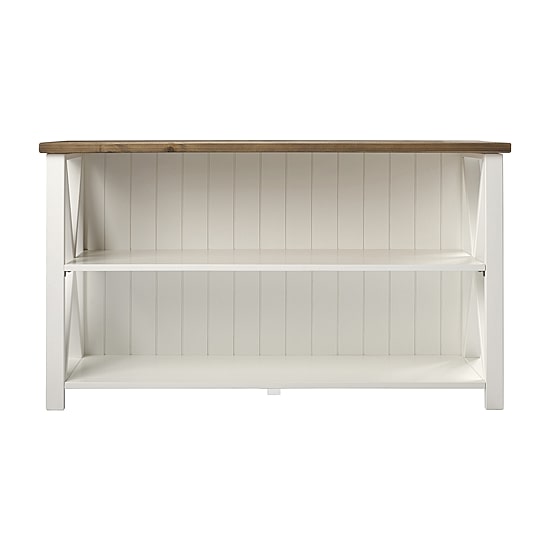 Walker Edison Freeda Small Space Collection Storage Console Table