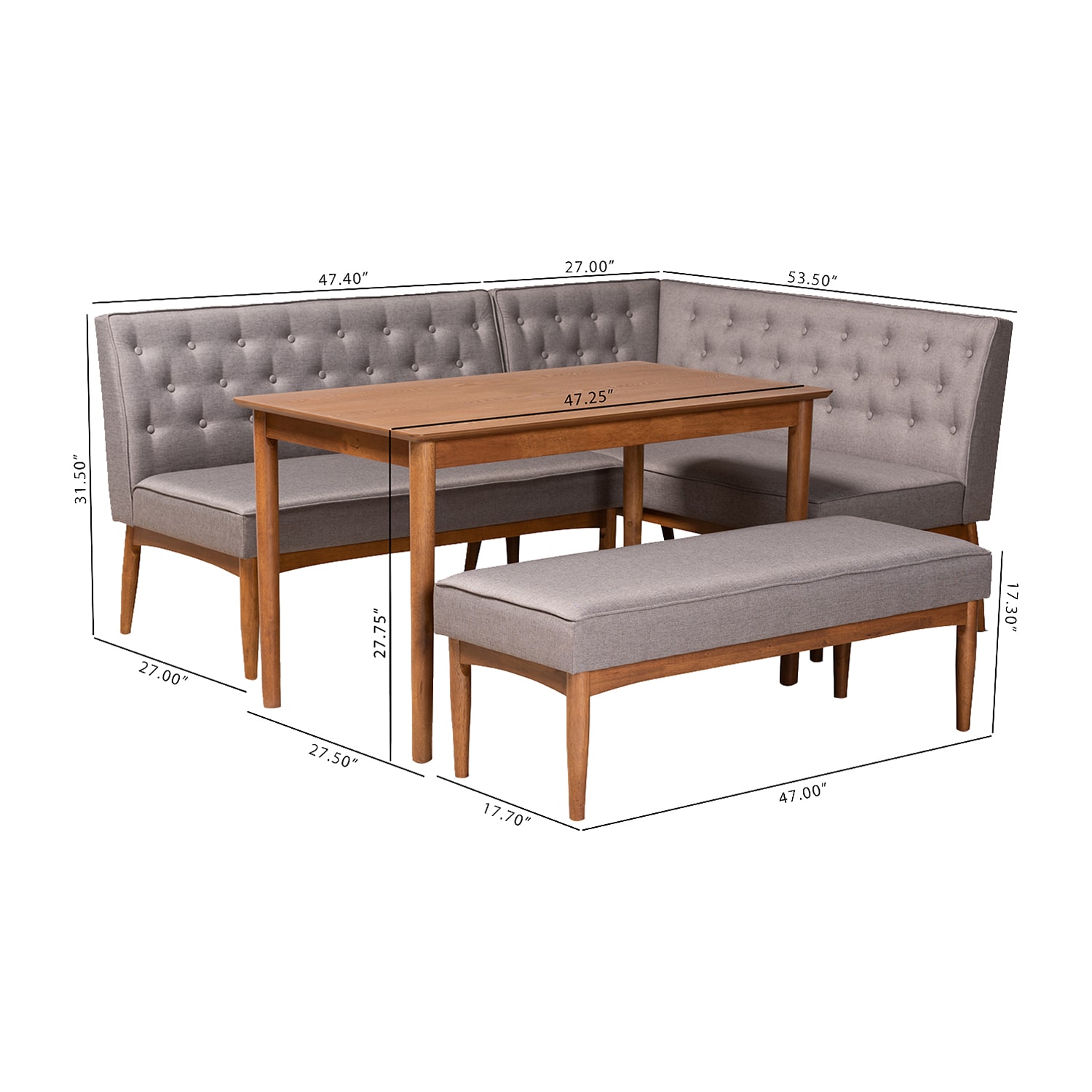 Riordan Dining Room Collection -pc. Rectangular Dining Set