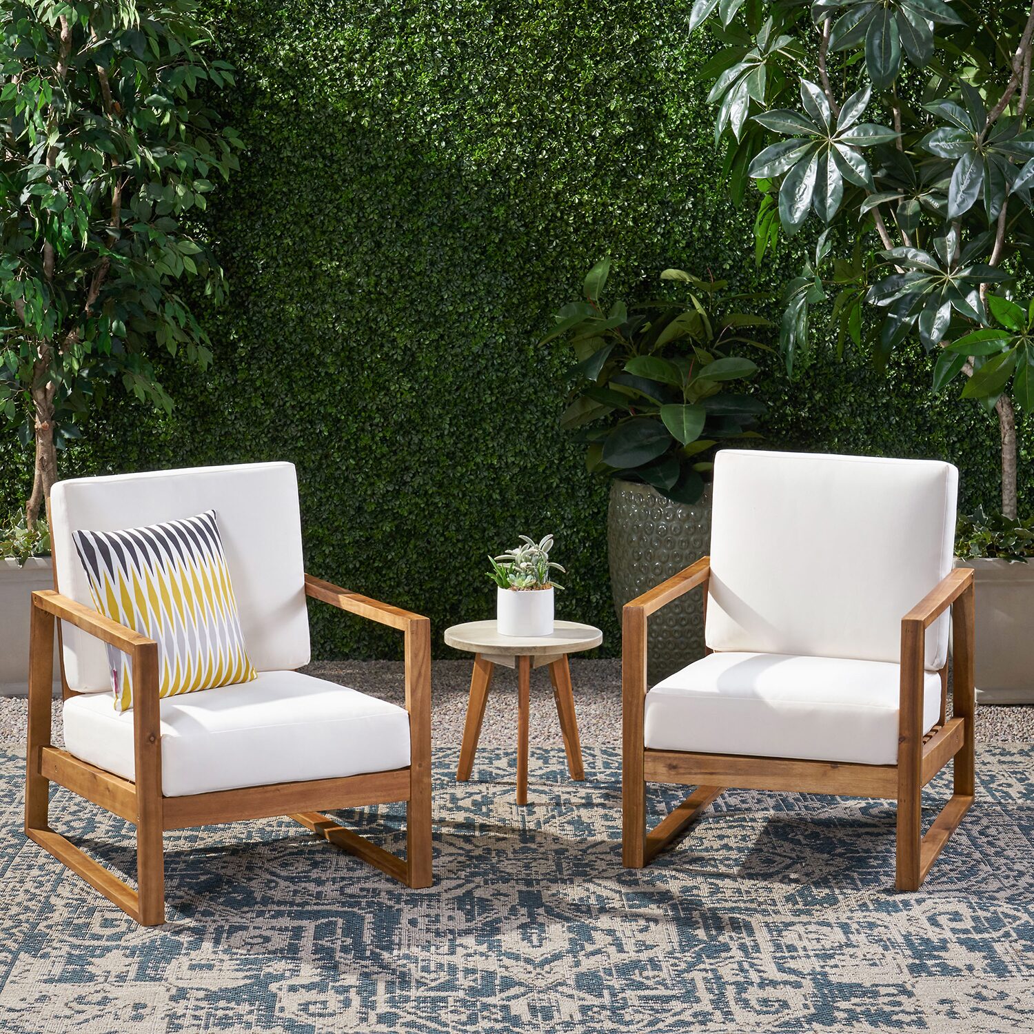 Belgian 2-pc. Upholstered Club Chair