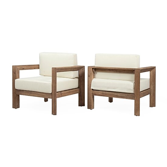 Genser 2-pc. Upholstered Club Chair