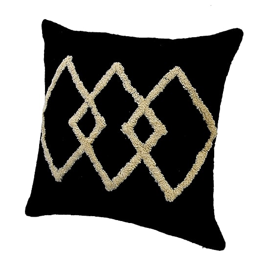 LR Home Avon Diamond Square Throw Pillow