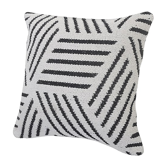 LR Home Erri Modern Square Throw Pillow