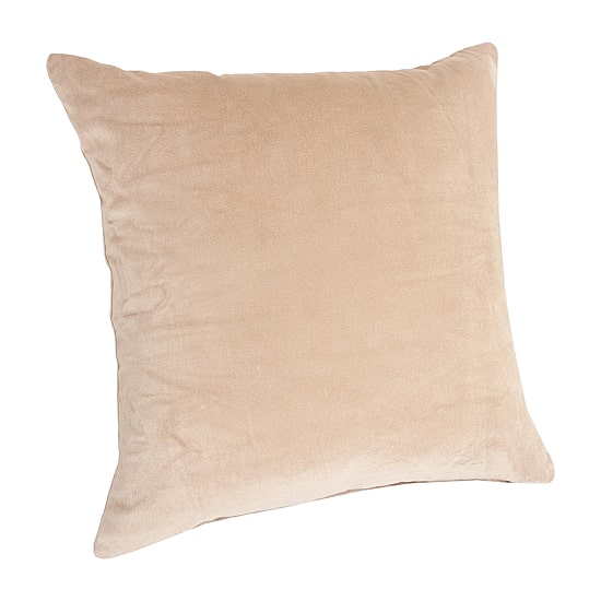 LR Home Orry Casual Velvet Square Throw Pillow