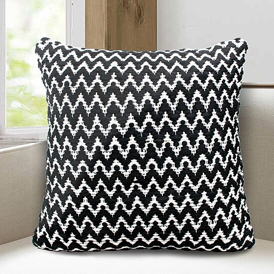 LR Home Milo Modern Square Throw Pillow