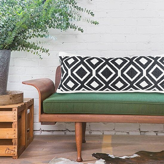 LR Home Mane Bohemian Lumbar Pillow