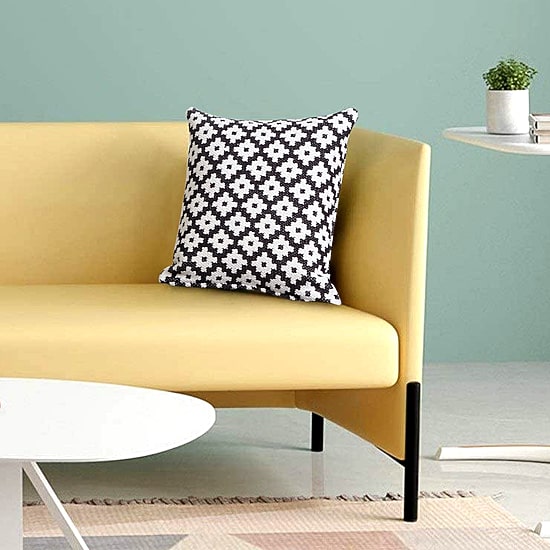 LR Home Ivan Modern Square Throw Pillow